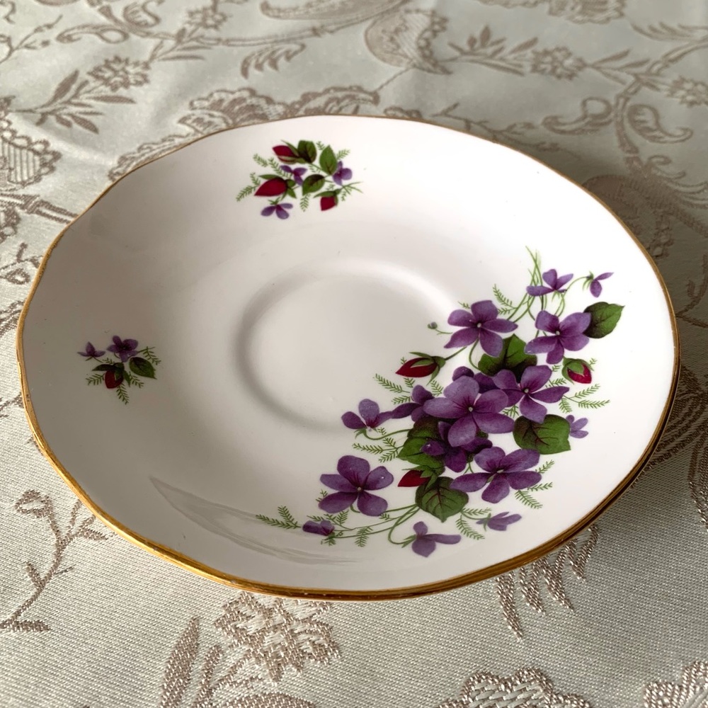 Queen Anne Bone China Saucer